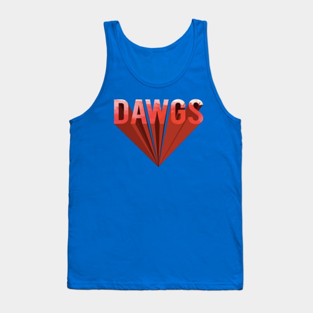 Dawgs 3 Tank Top by doodlesbydani